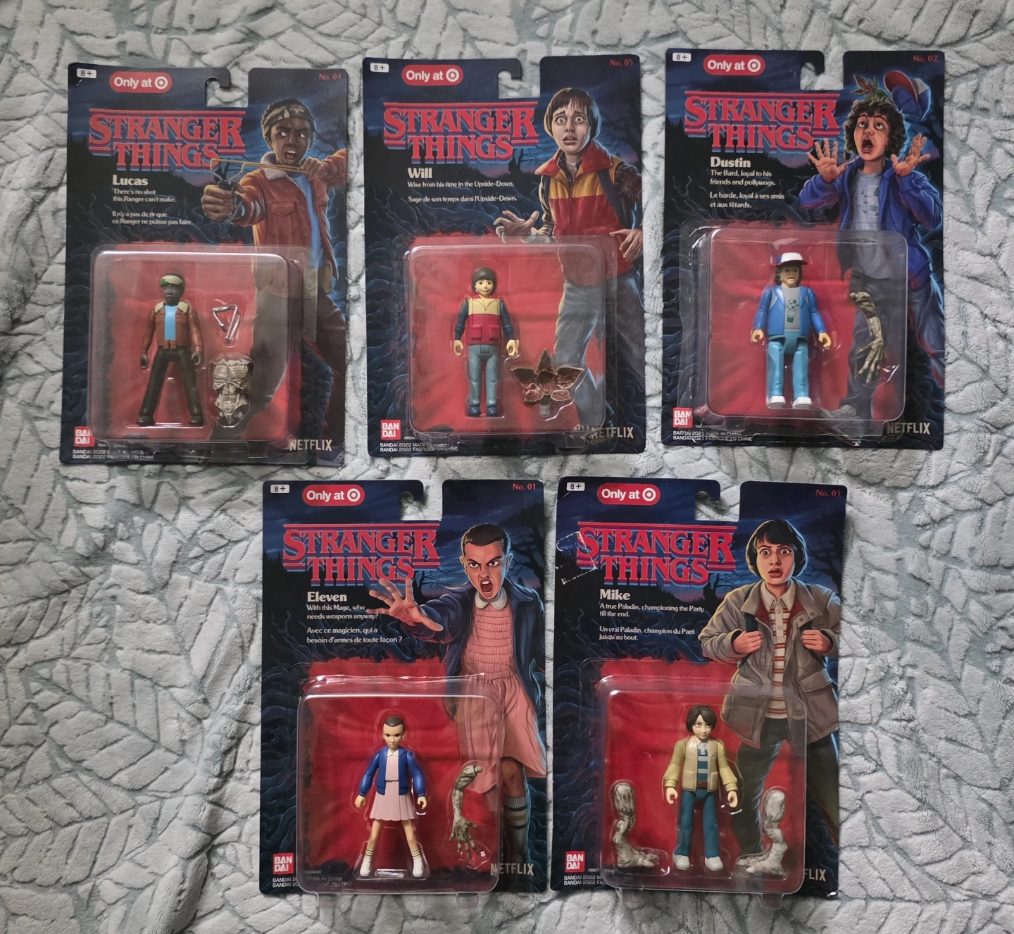 STRANGER THINGS Target-exclusive Action Figures