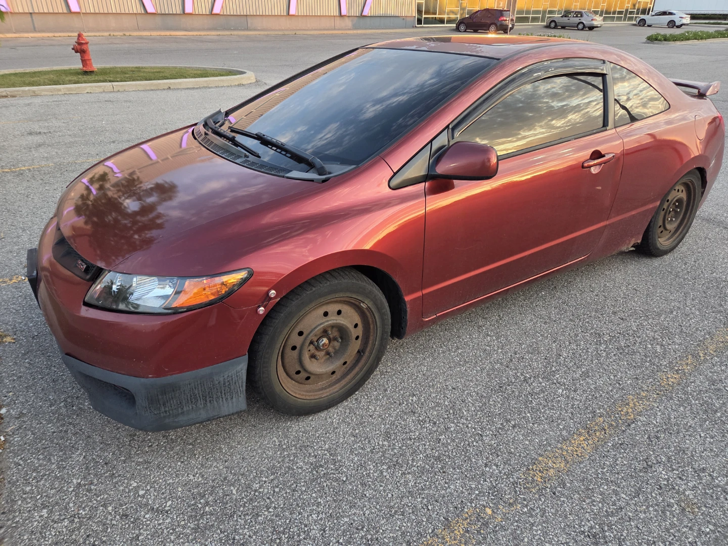 2006 Honda Civic Si Habanero Red - photo 3