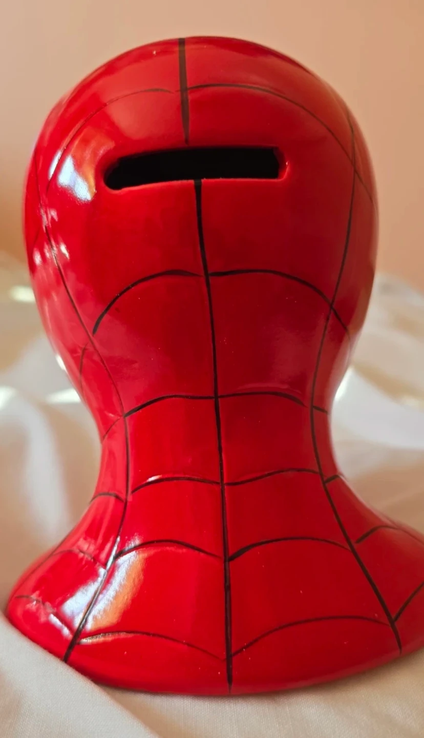Marvel Spiderman Ceramic Coin Bank - photo 2