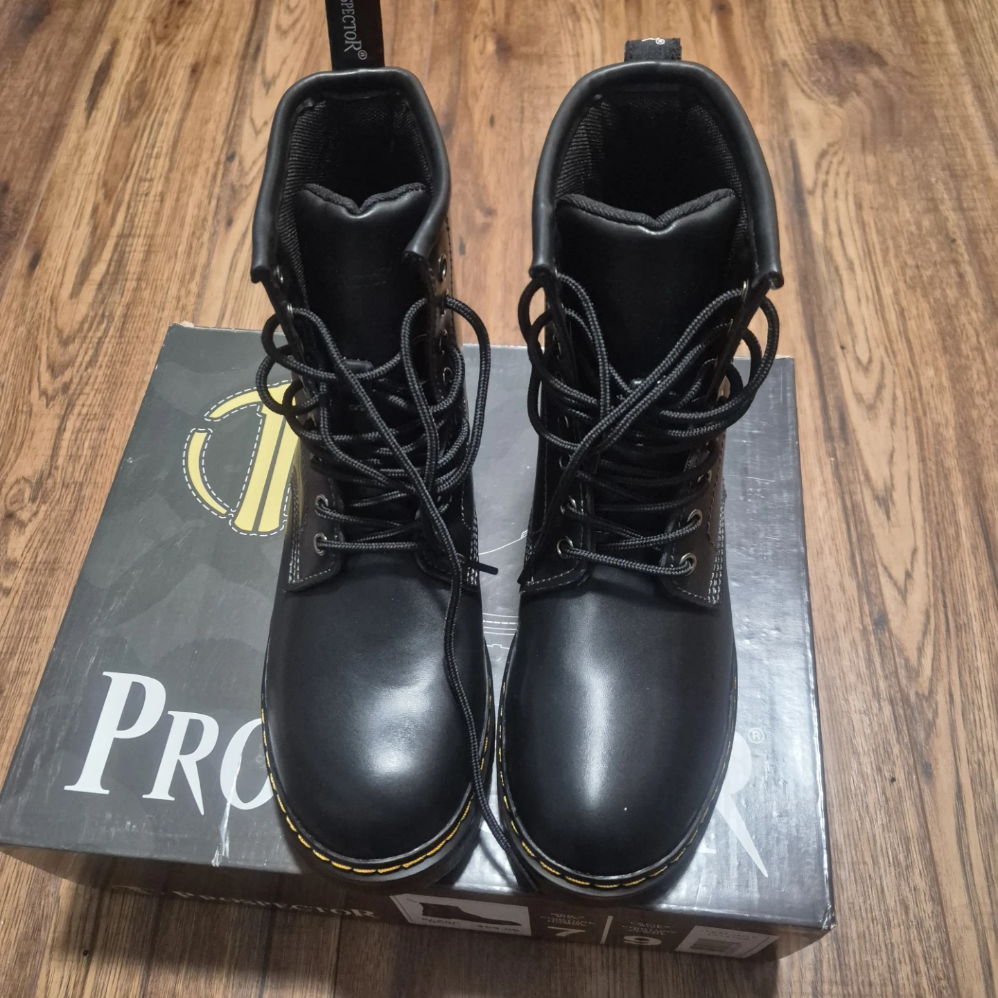 Prospector Black Boots - Men's 7 / Ladies' 9 - photo 3
