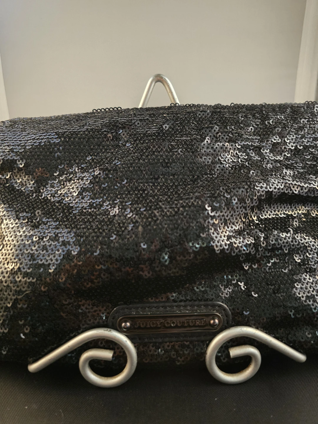 Juicy Couture Black Sequin Clutch - photo 3