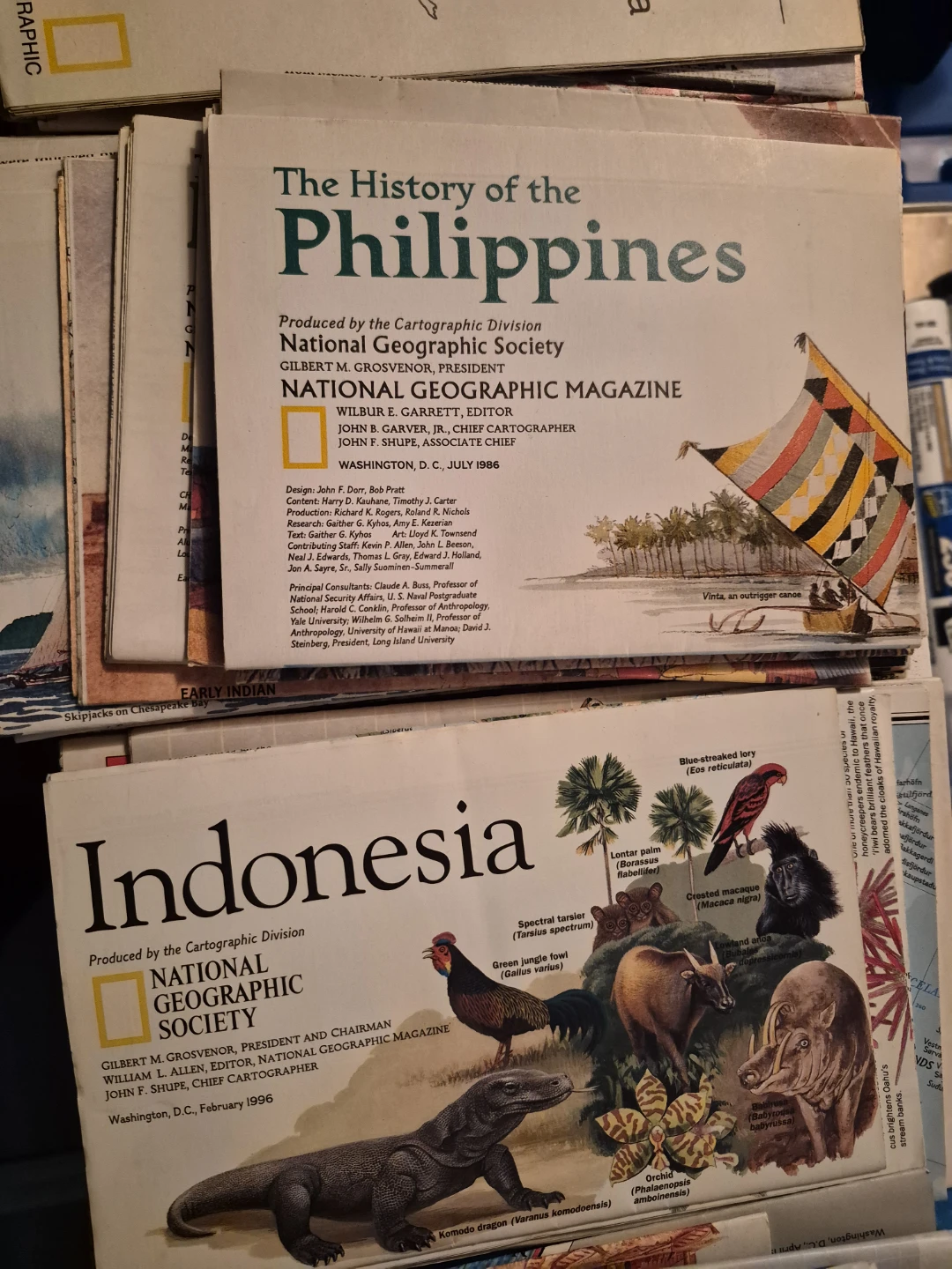 Vintage National Geographic Society Maps Collection - photo 2
