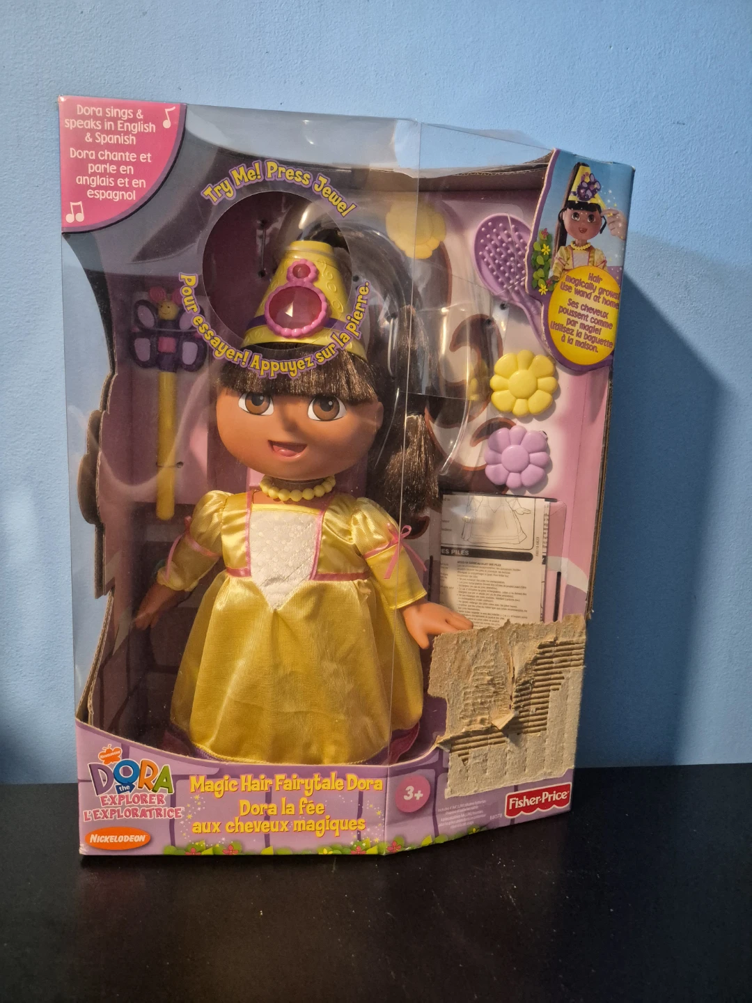 Fisher-Price Magic Hair Fairytale Dora Doll