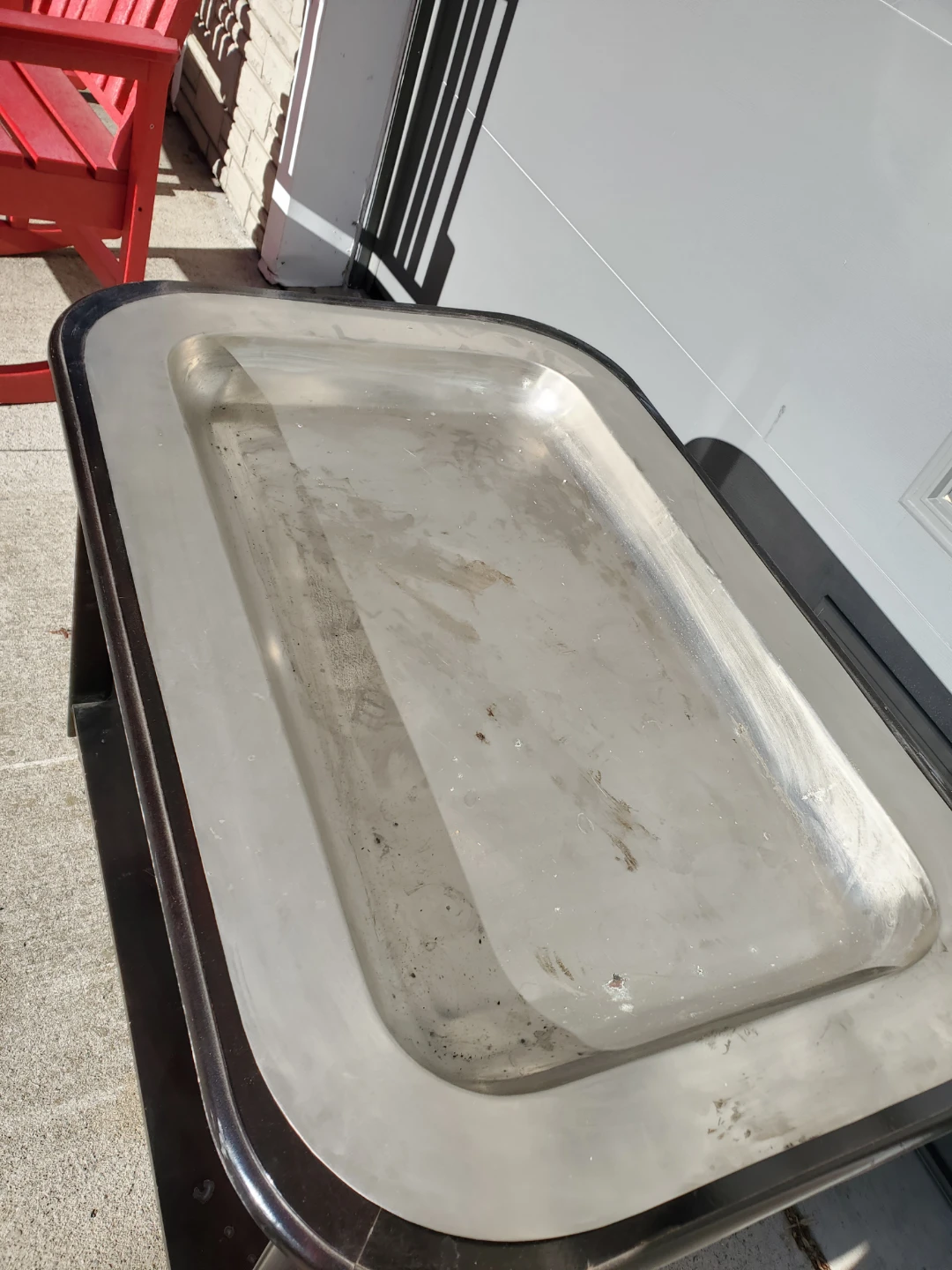 Vintage Serving Cart with Metal Tray - photo 3
