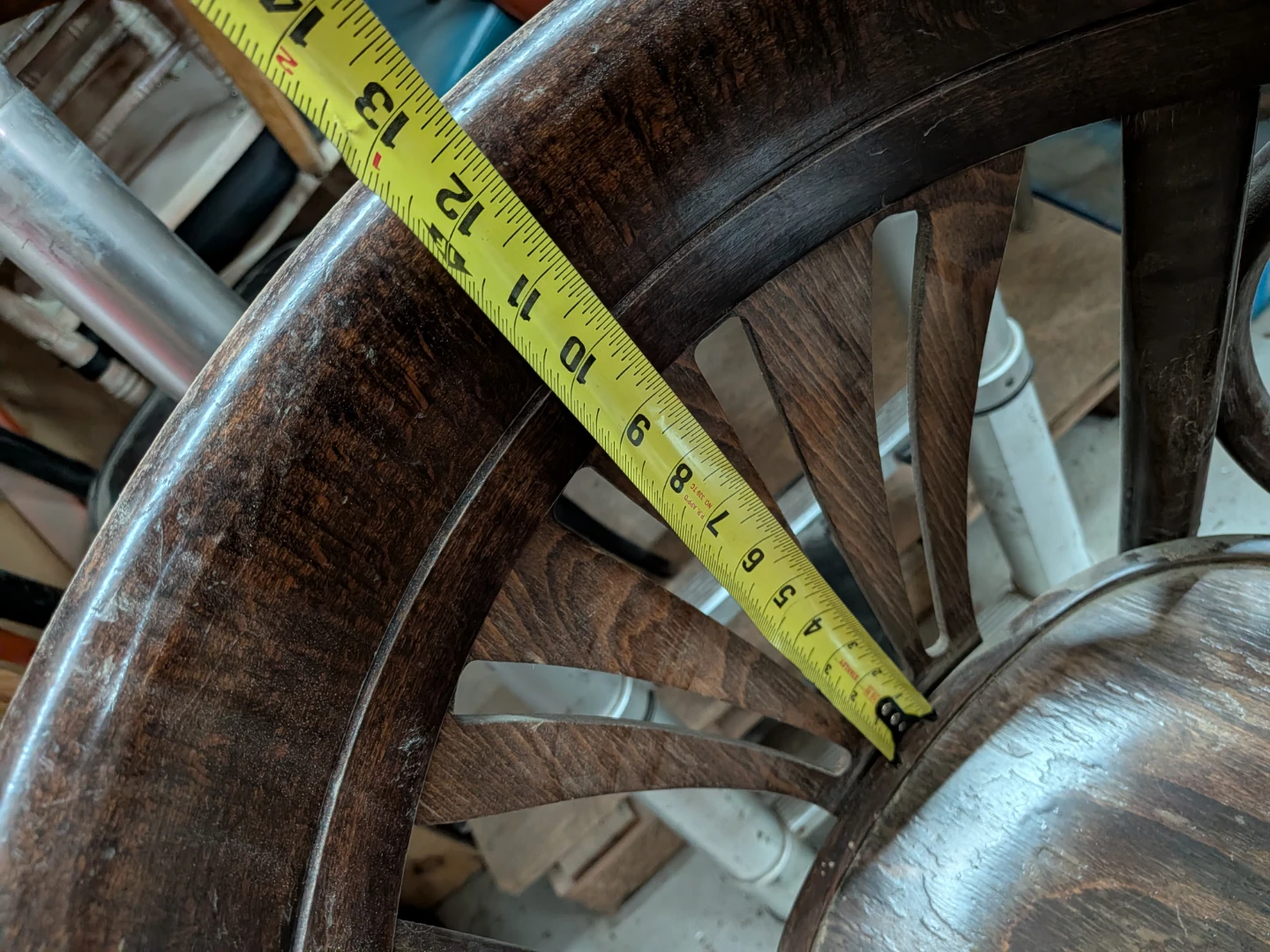 Vintage Bentwood Arm Bar Stools - photo 4