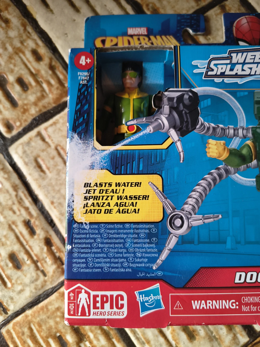 Marvel Spider-Man Epic Hero Series Doc Ock Web Splashers - photo 3