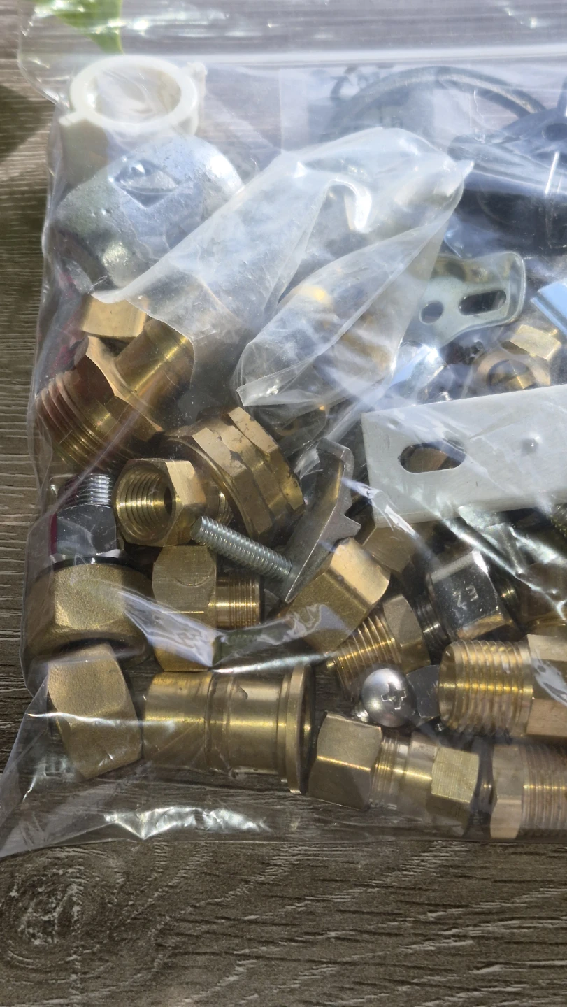 Assorted Brass Plumbing Fittings and Hardware - photo 4