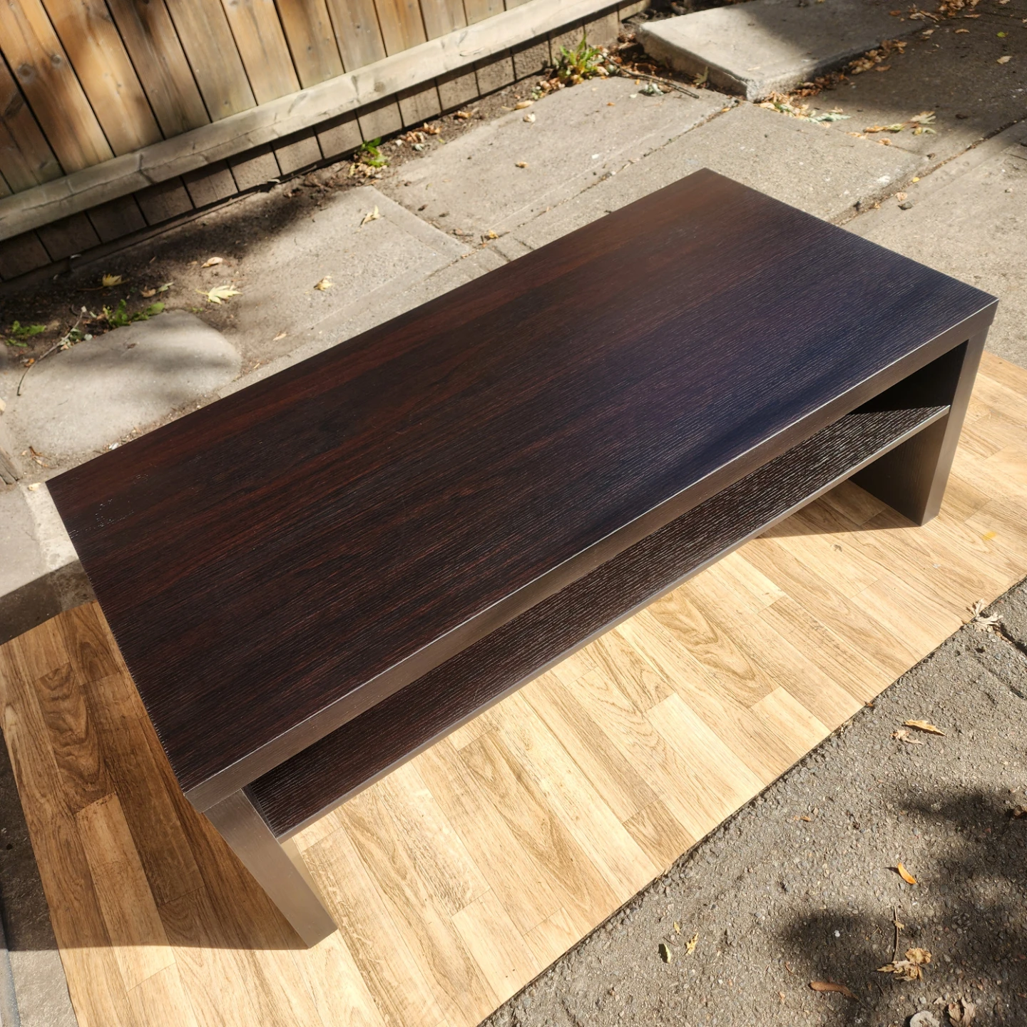 Large IKEA Coffee Table - Dark Brown - photo 4