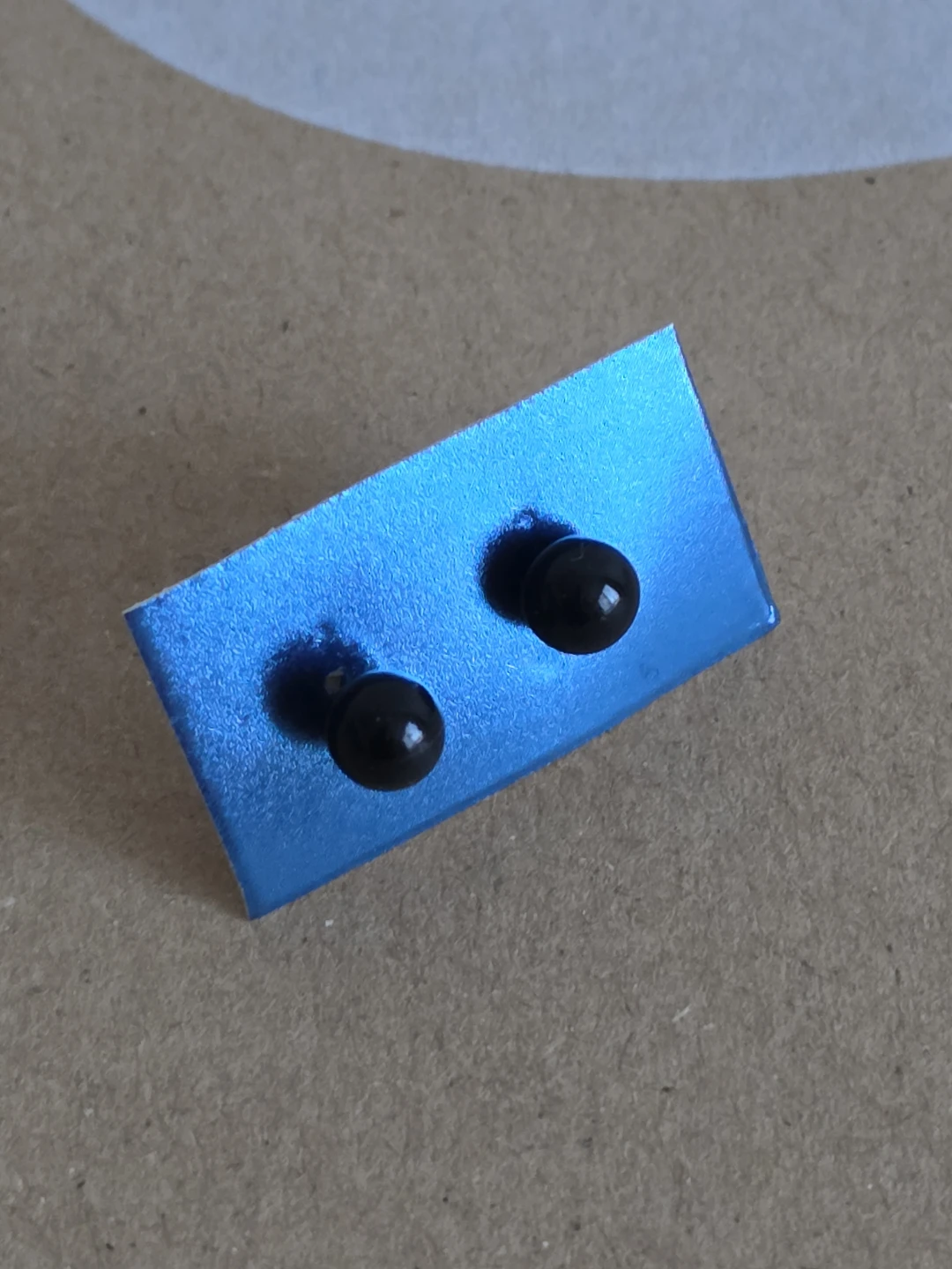 Black Stud Earrings