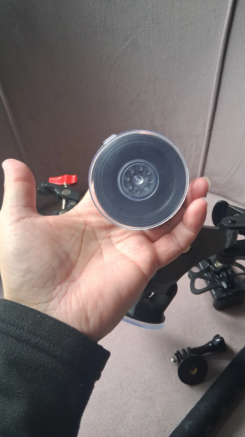 suction mount x6 cups car windshield invisible stick 1.2m Long - photo 4