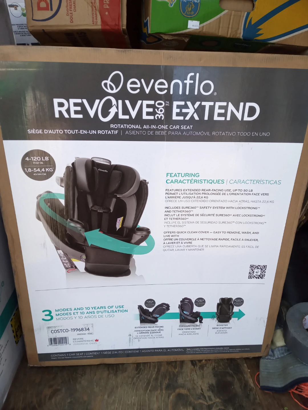 New-Evenflo Revolve360 Extend Car Seat - photo 2