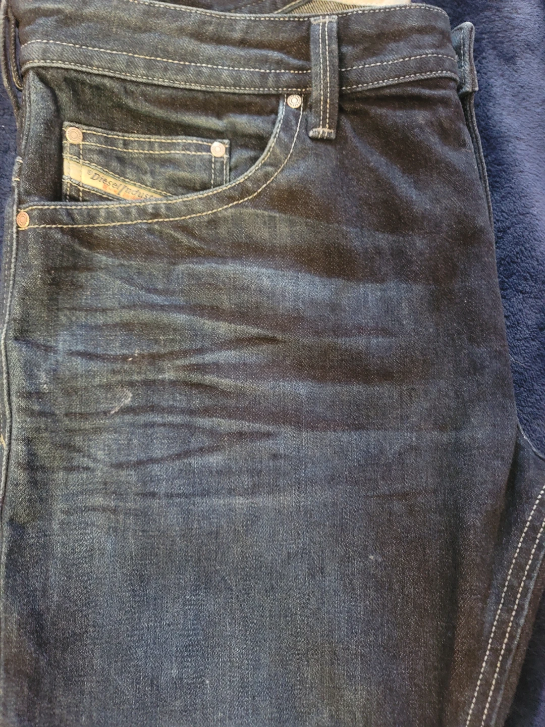 Diesel Industry Dark Denim Jeans