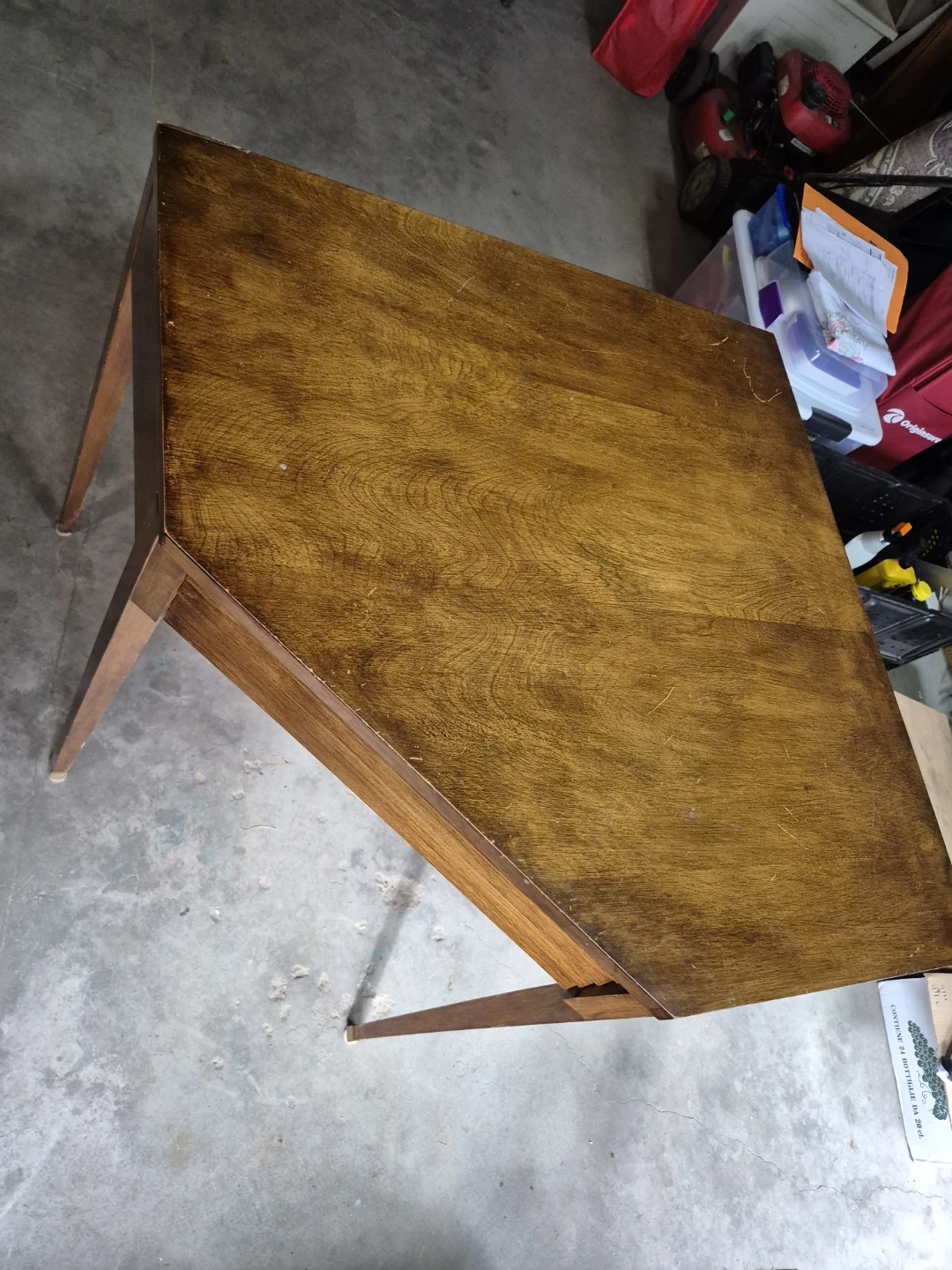 Vintage Mid-Century Corner Side Table - photo 2