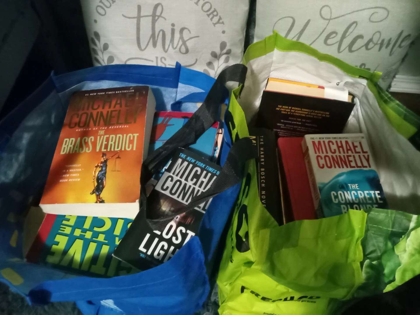 Free bags of books! (Pending until tomorrow)