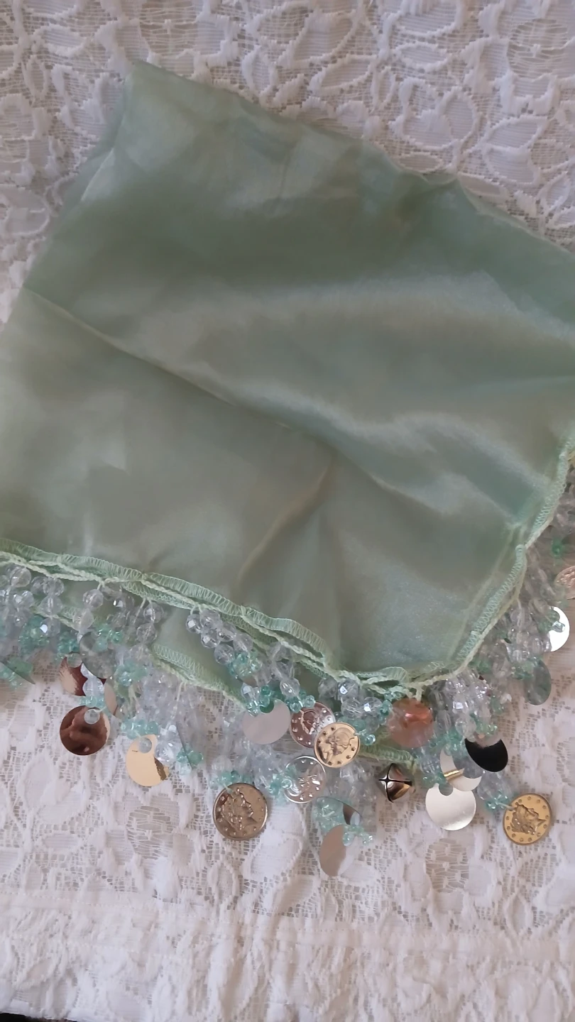 light green scarf for $5.00 - photo 2