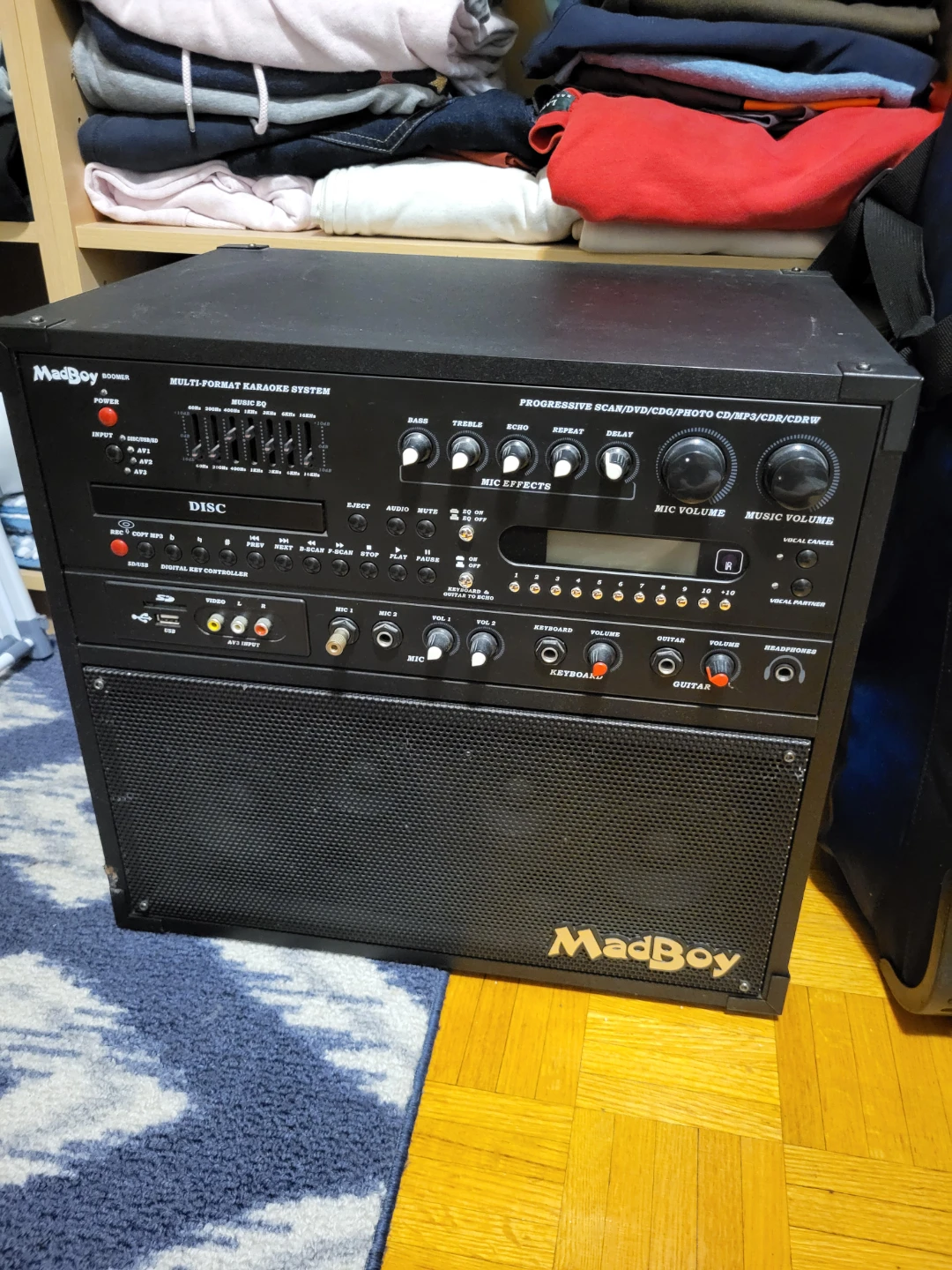 MadBoy Boomer Multi-Format Karaoke System
