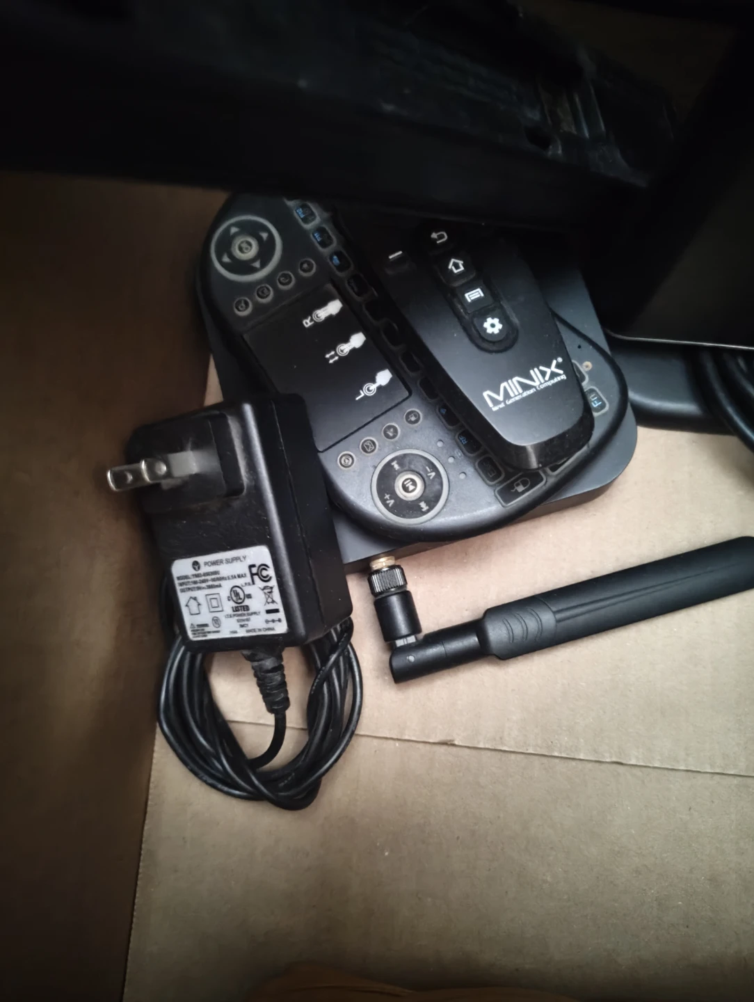MINIX Media Hub with Remote and Power Supply
