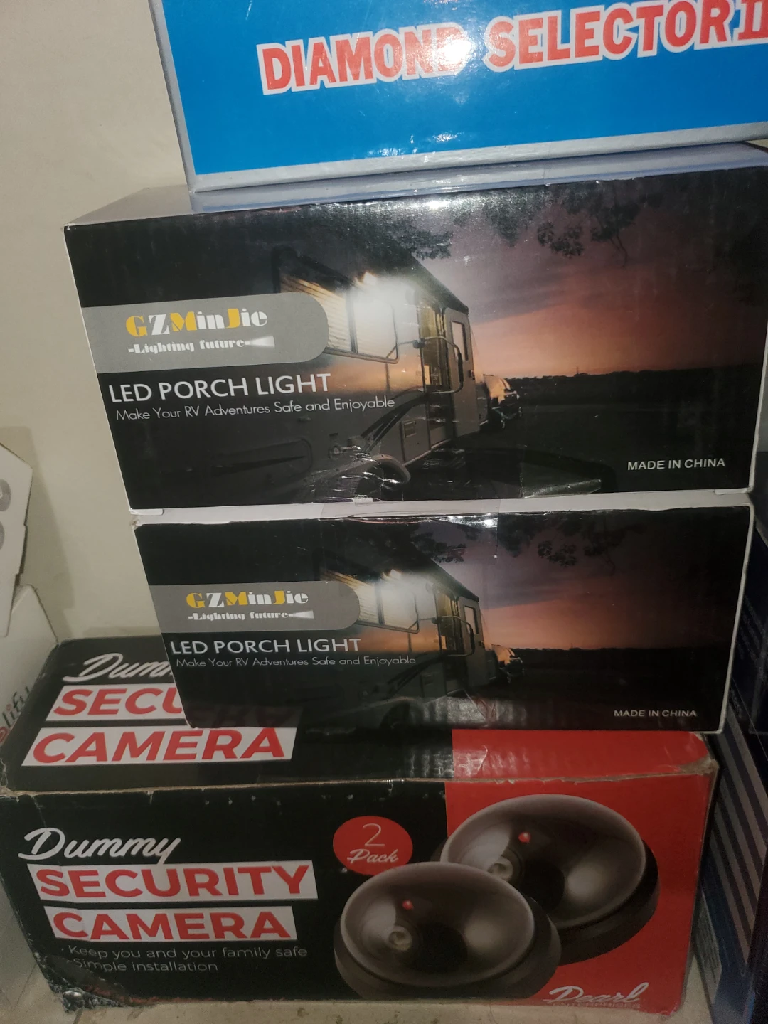 GZMinJie LED RV Porch Light
