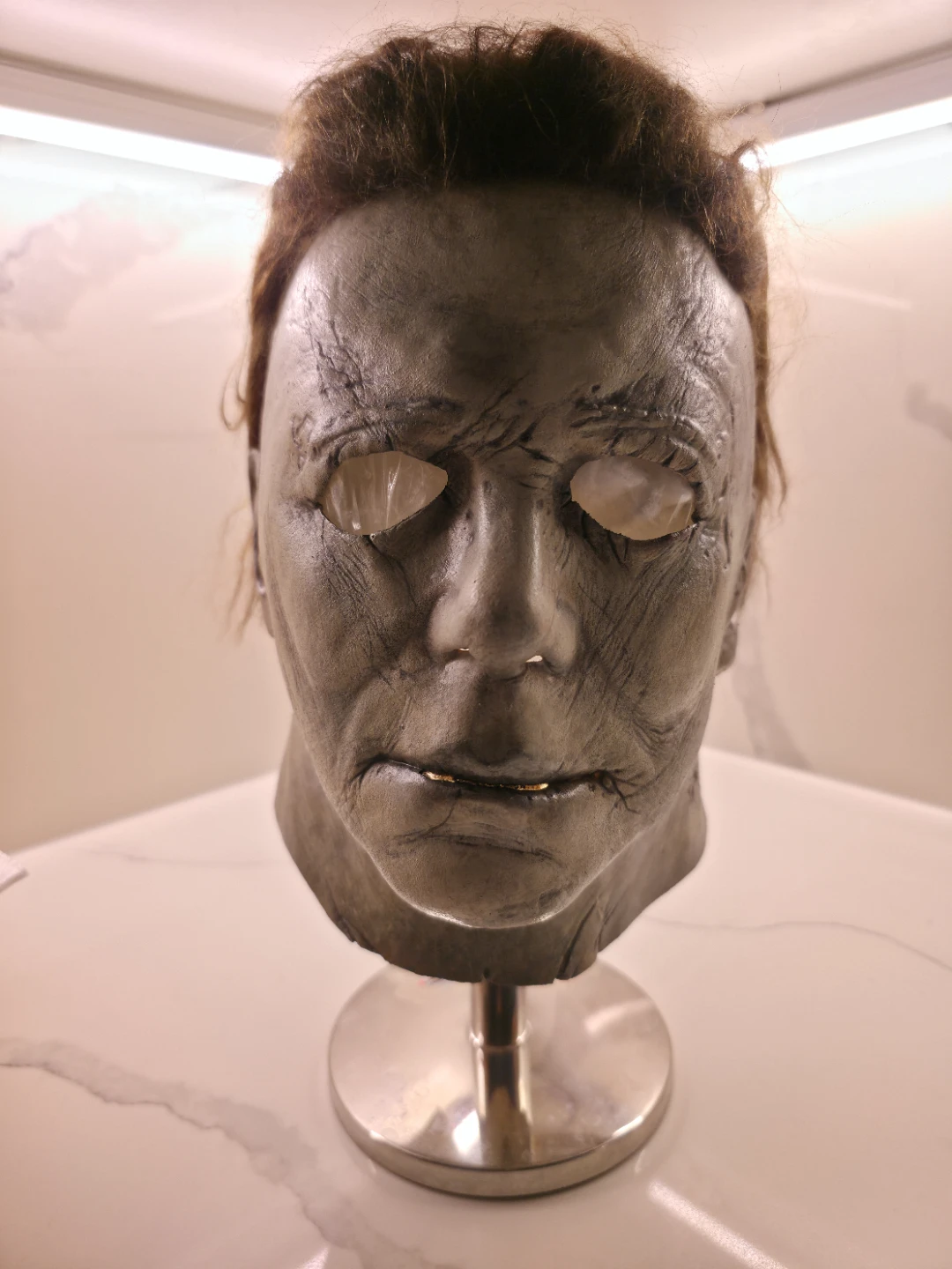 USED HALLOWEEN TRICK OR TREAT STUDIOS MASK REHAULED BY REMZAP