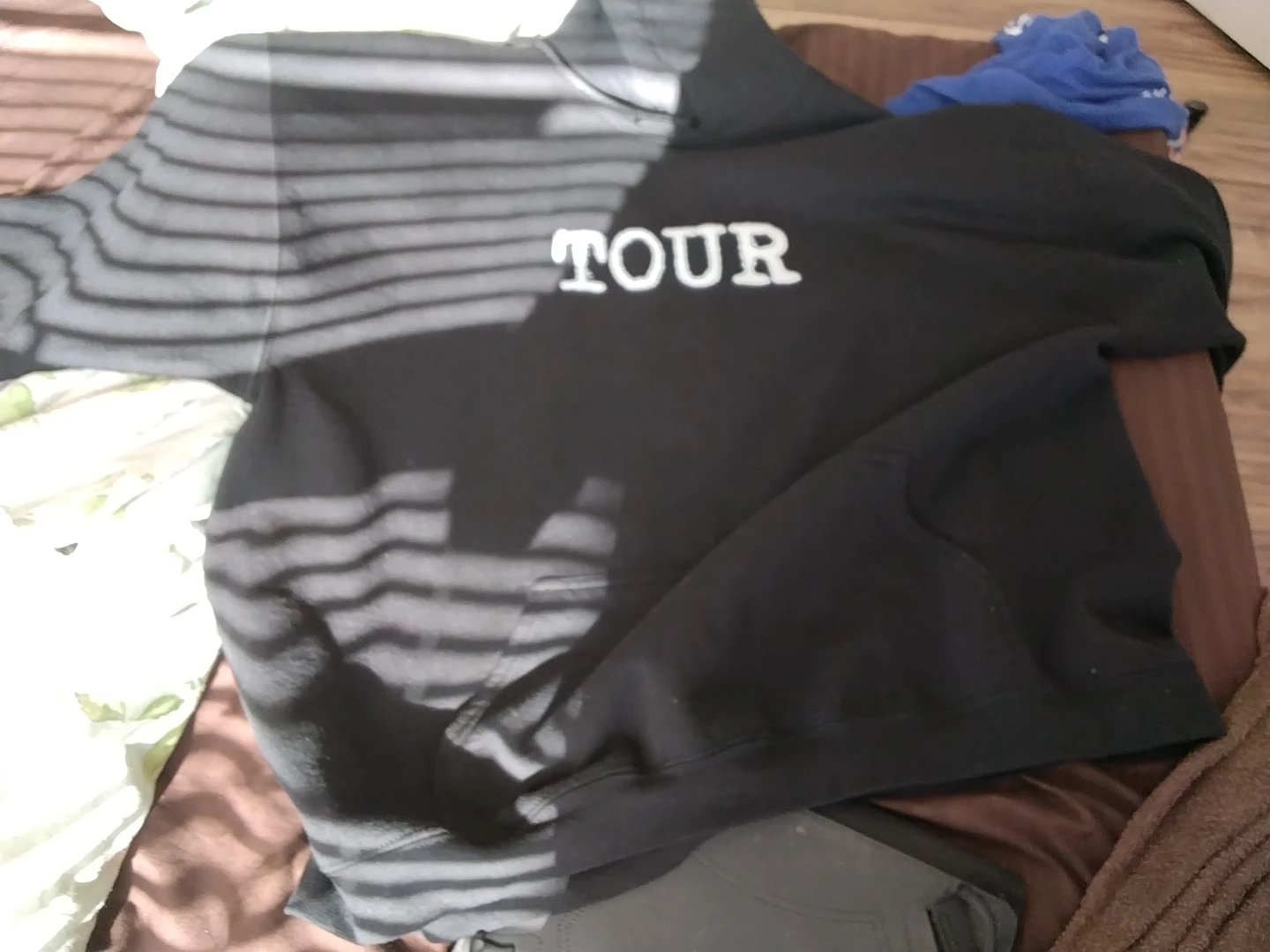 Black TOUR Hoodie