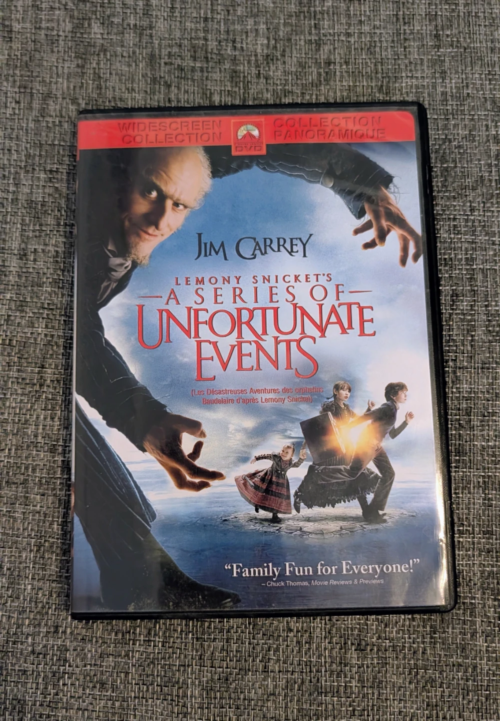Lemony Snicket's A Series of Unfortunate Events DVD Movie