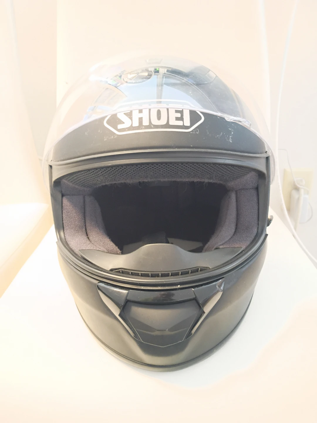 Shoei Full-Face Motorcycle Helmet - Matte Black XL