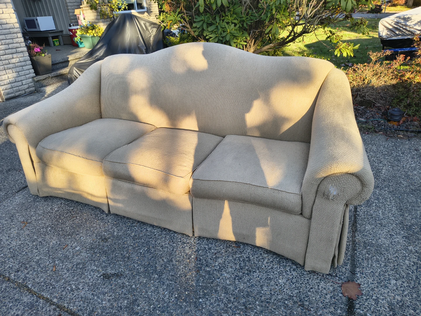 Free Thomasville Extra Large Feather Filled Couch