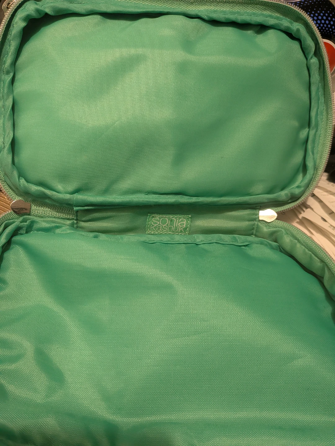 Sonia Kashuk Chevron Print Makeup Bag - photo 3