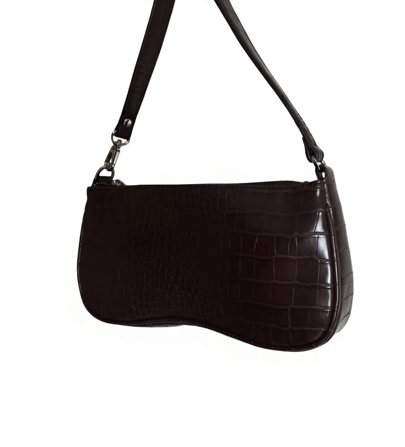 JW PEI Eva Croc Shoulder Bag