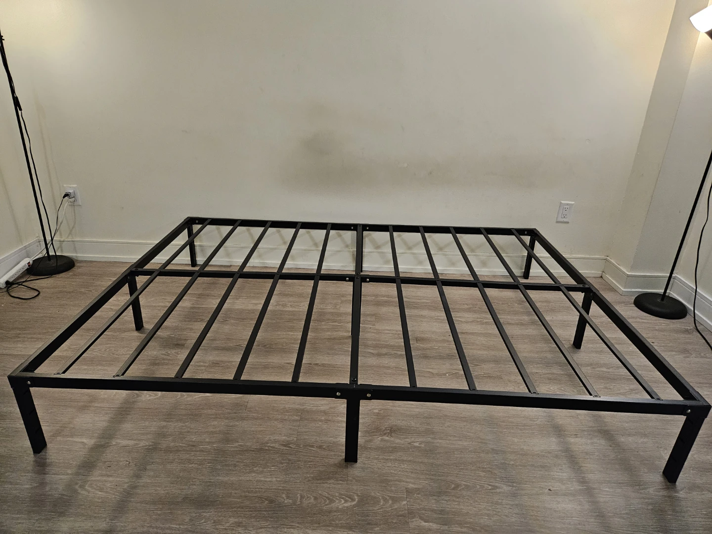 Black Metal Bed Frame - photo 2