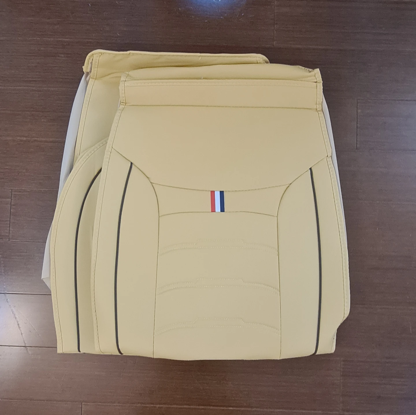 11-Piece Universal Car Seat Cover Set – Beige - photo 2