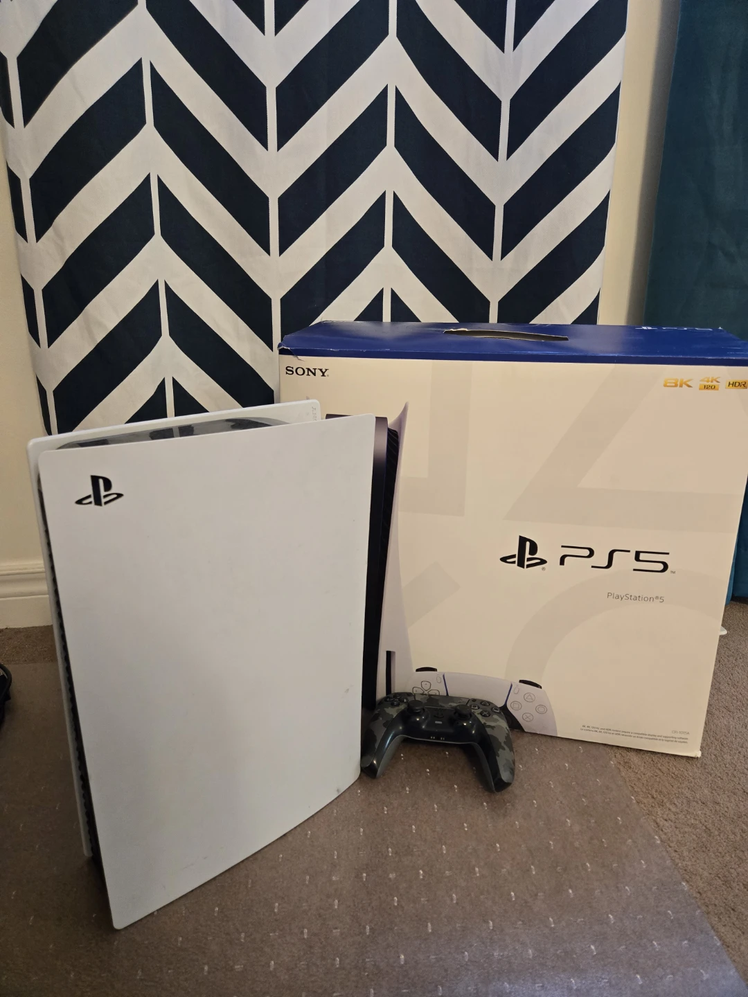 Sony PlayStation 5 Console with Camo Controller