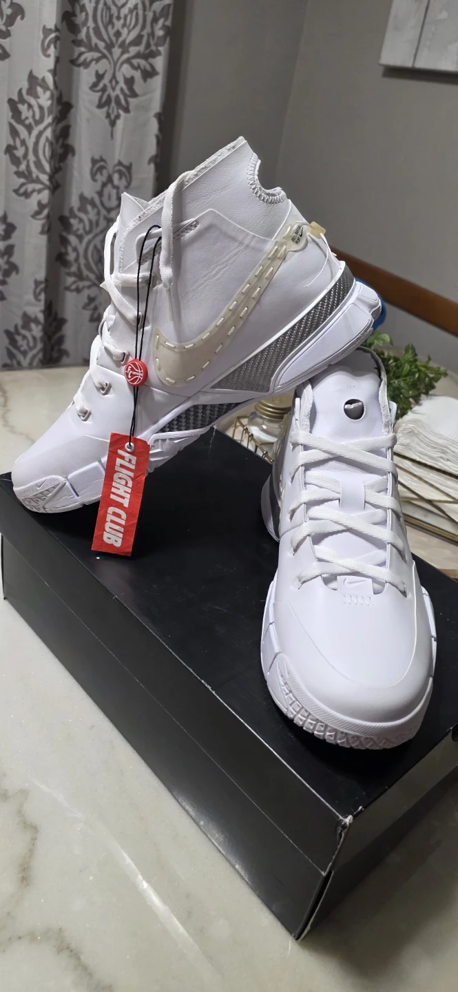 Nike Kobe 1 Protro NCXL White Sneakers - photo 3