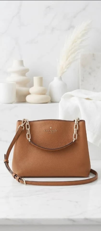 Brand NEW Kate Spade Aubrey Pebbled Leather Top Handle Satchel