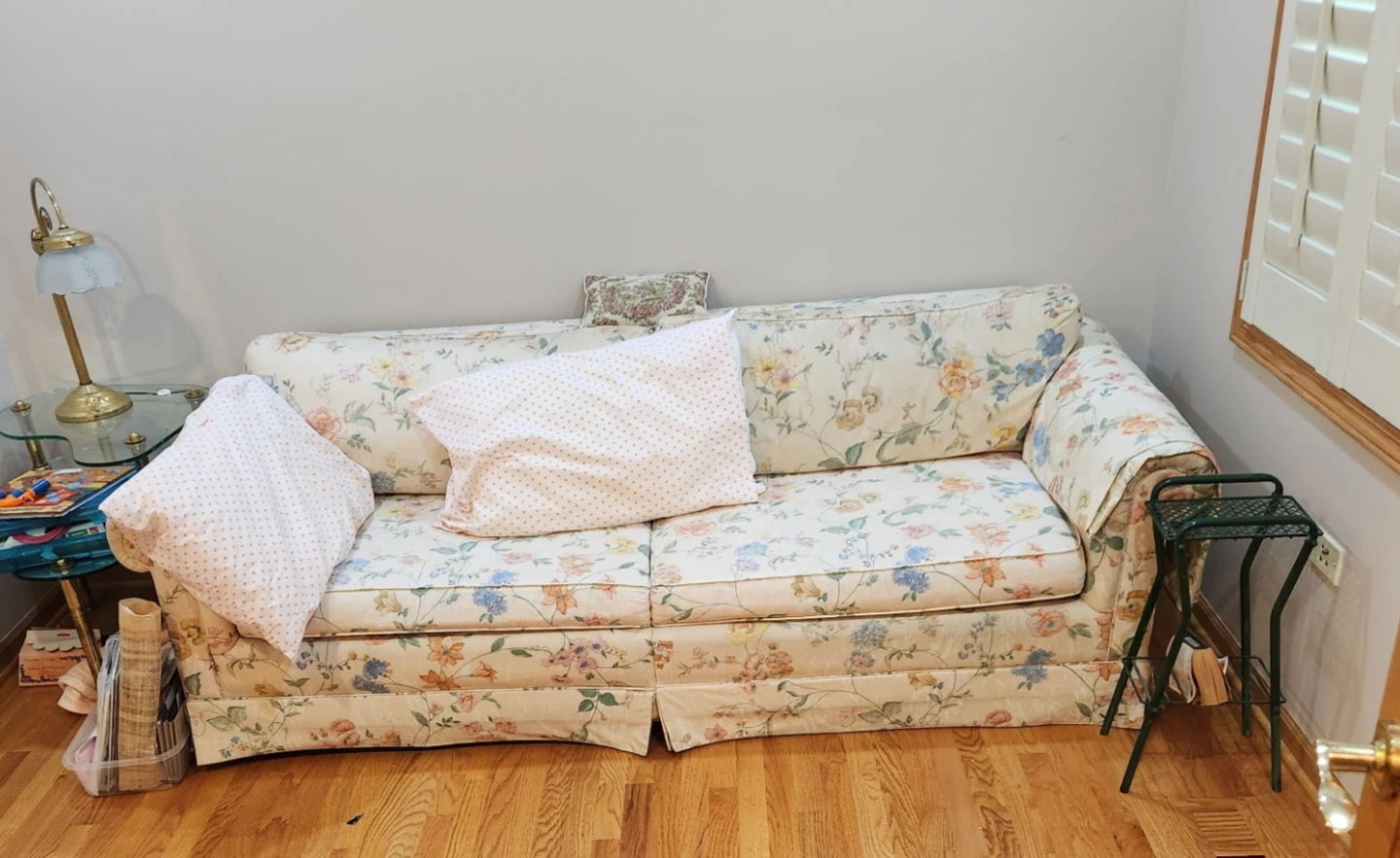 Floral pattern sofa - sofabed - photo 2