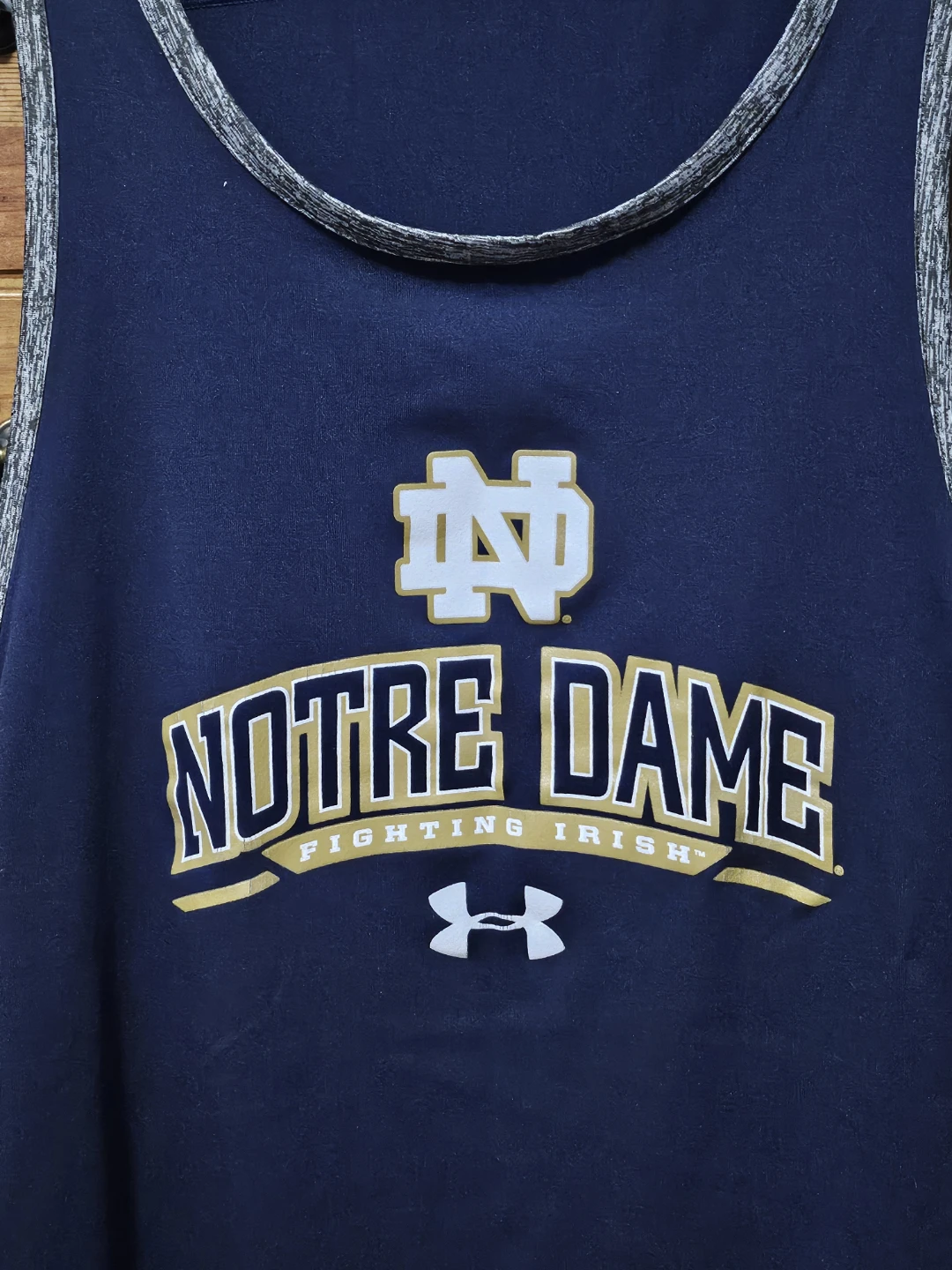 Under Armour Notre Dame Fighting Irish HeatGear Tank Top - photo 2