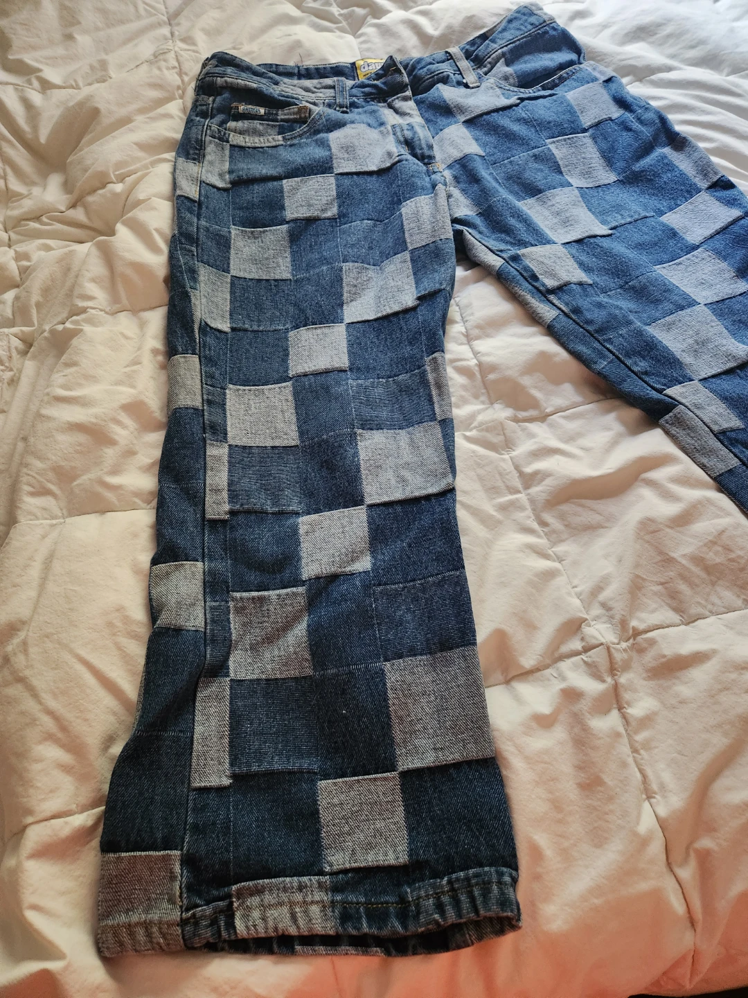 VINTAGE DAWLS PATCHWORK JEAN CAPRIS