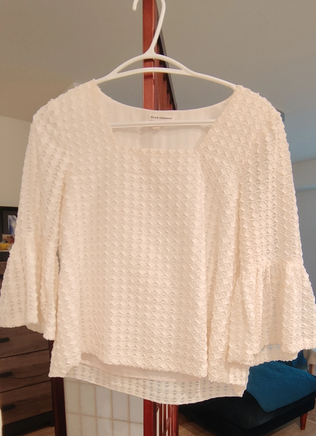 Wilfred blouses and cardigan and cream blouse from Club Monaco! - photo 5