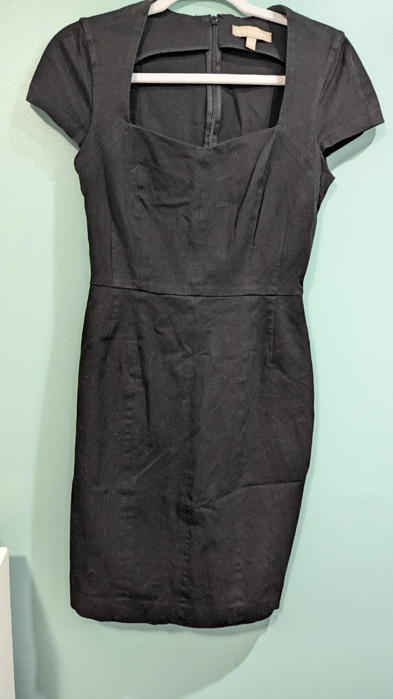 Banana Republic Black Cotton Dress - photo 2