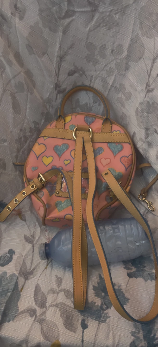 Dooney & Bourke heart print mini backpack - photo 4