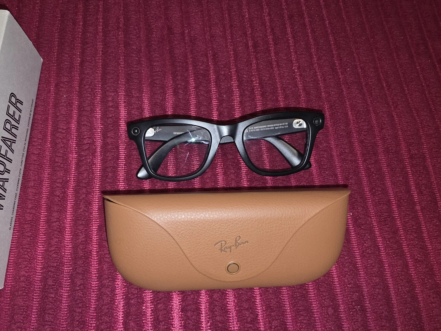 Ray-Ban Meta Wayfarer Smart Glasses Gen 1