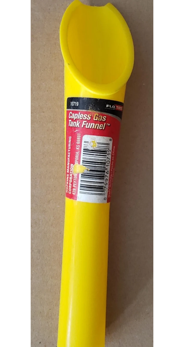 FloTool Capless Gas Tank Funnel 10719