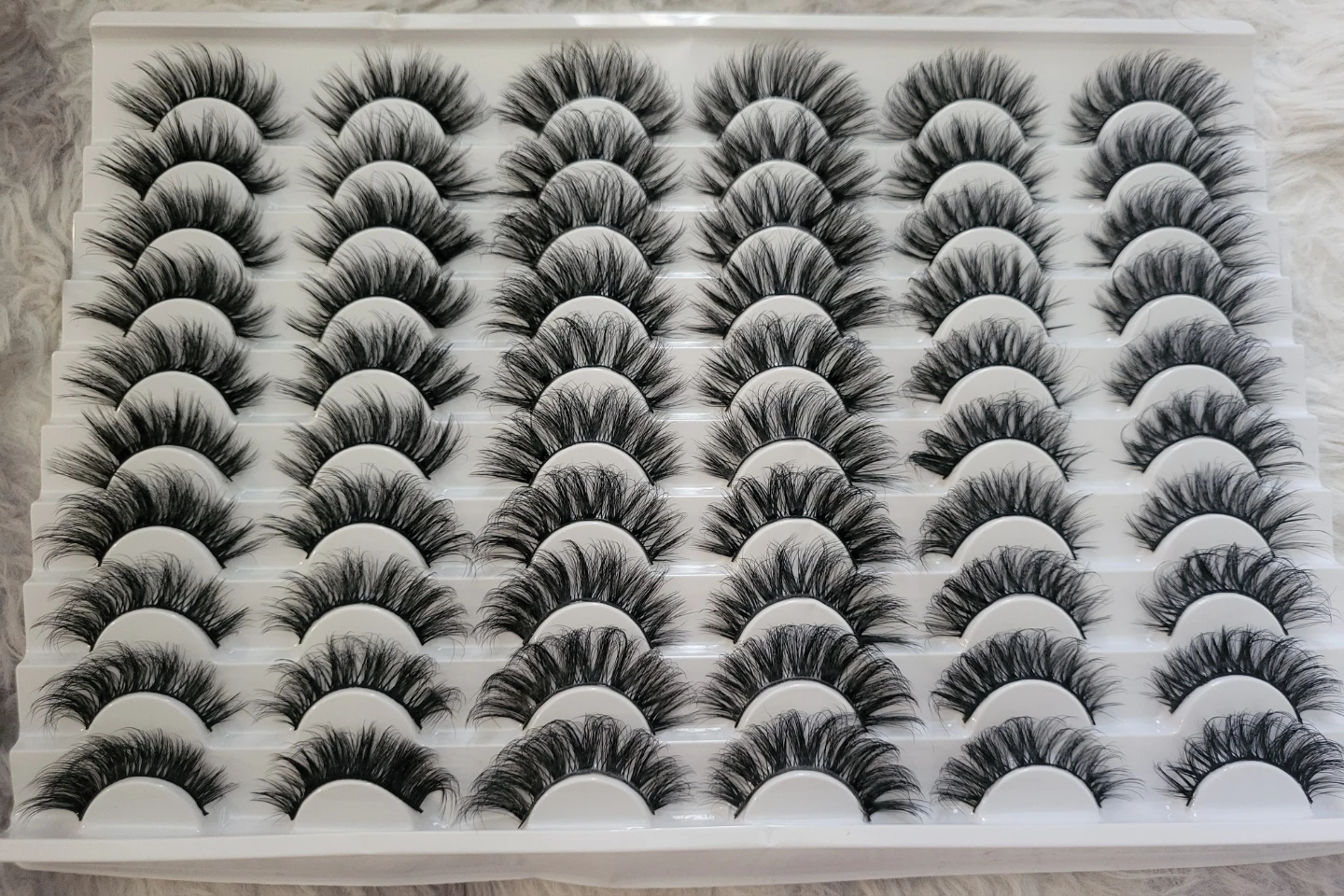 New Bulk set 30 pairs black eyelashes - photo 5