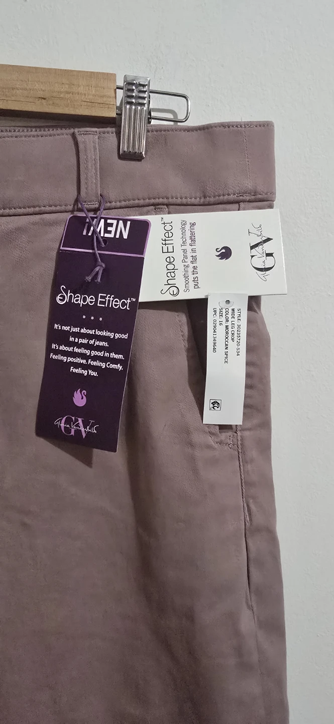 Gloria Vanderbilt Shape Effect Wide Leg Crop Pants - photo 4