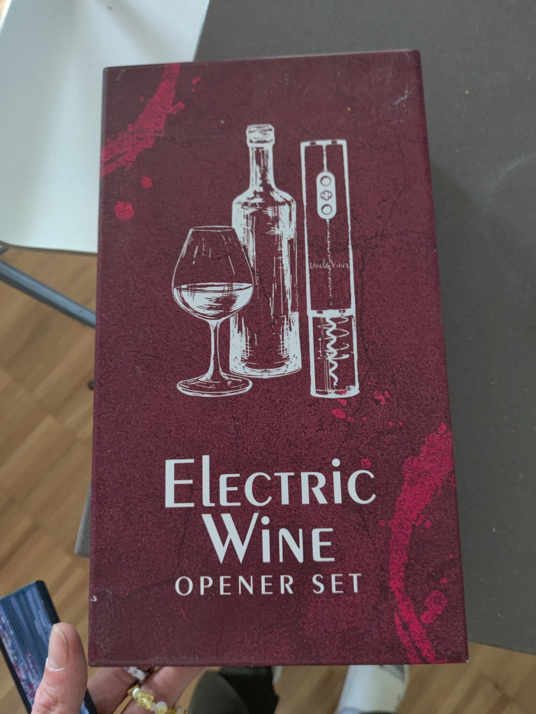 Uncle Viner Electric Wine Opener Set