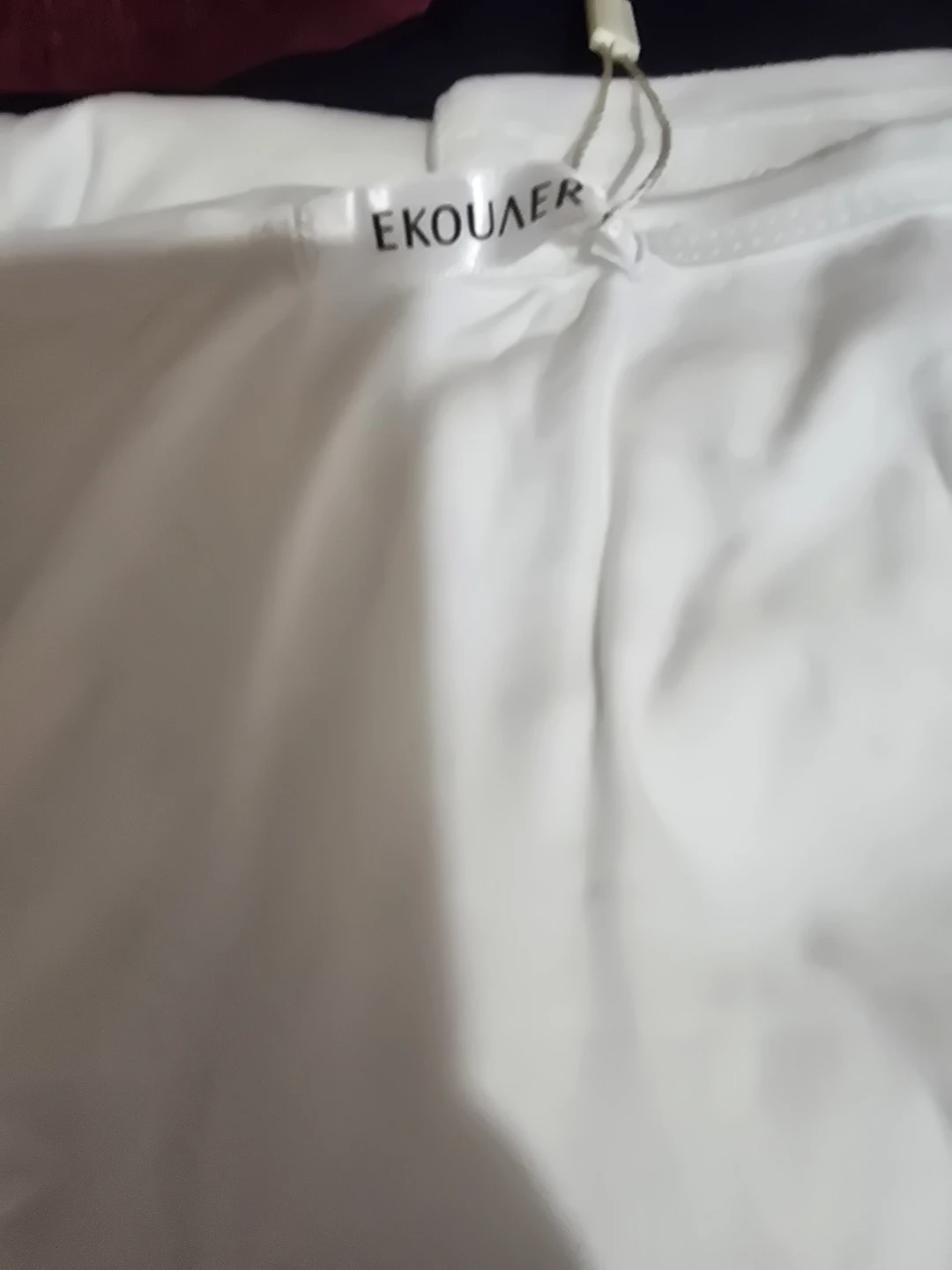 Ekouaer White Long-Sleeve Henley - photo 4