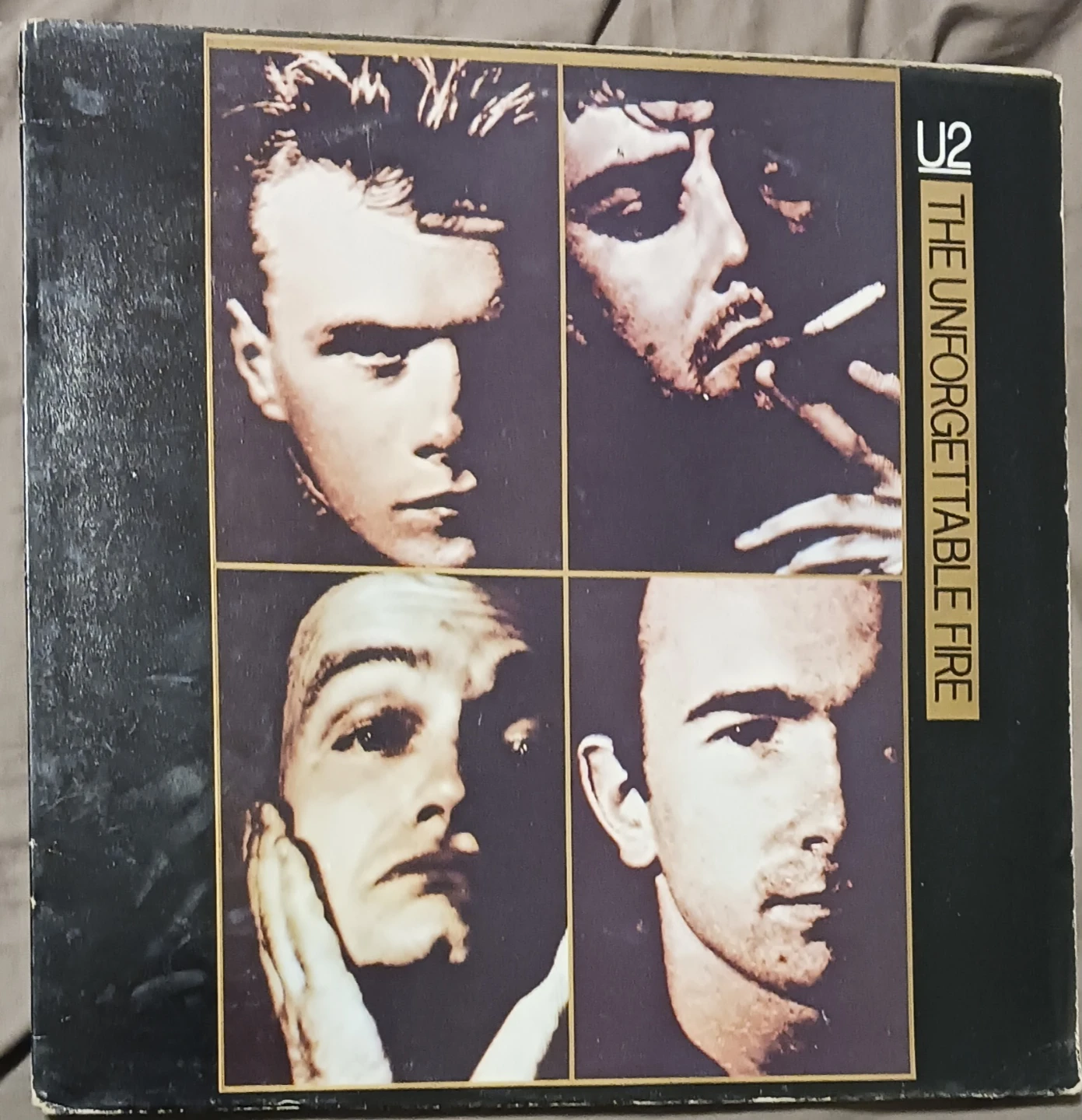 U2 The Unforgettable Fire Vinyl Record
