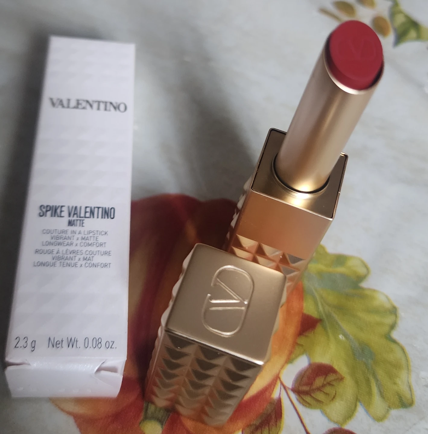 Valentino Spike Matte Lipstick 111A Undressed Velvet - photo 4