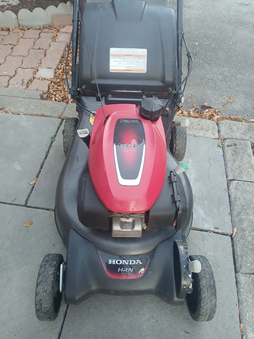 Honda HRN 216 Lawnmower - photo 4