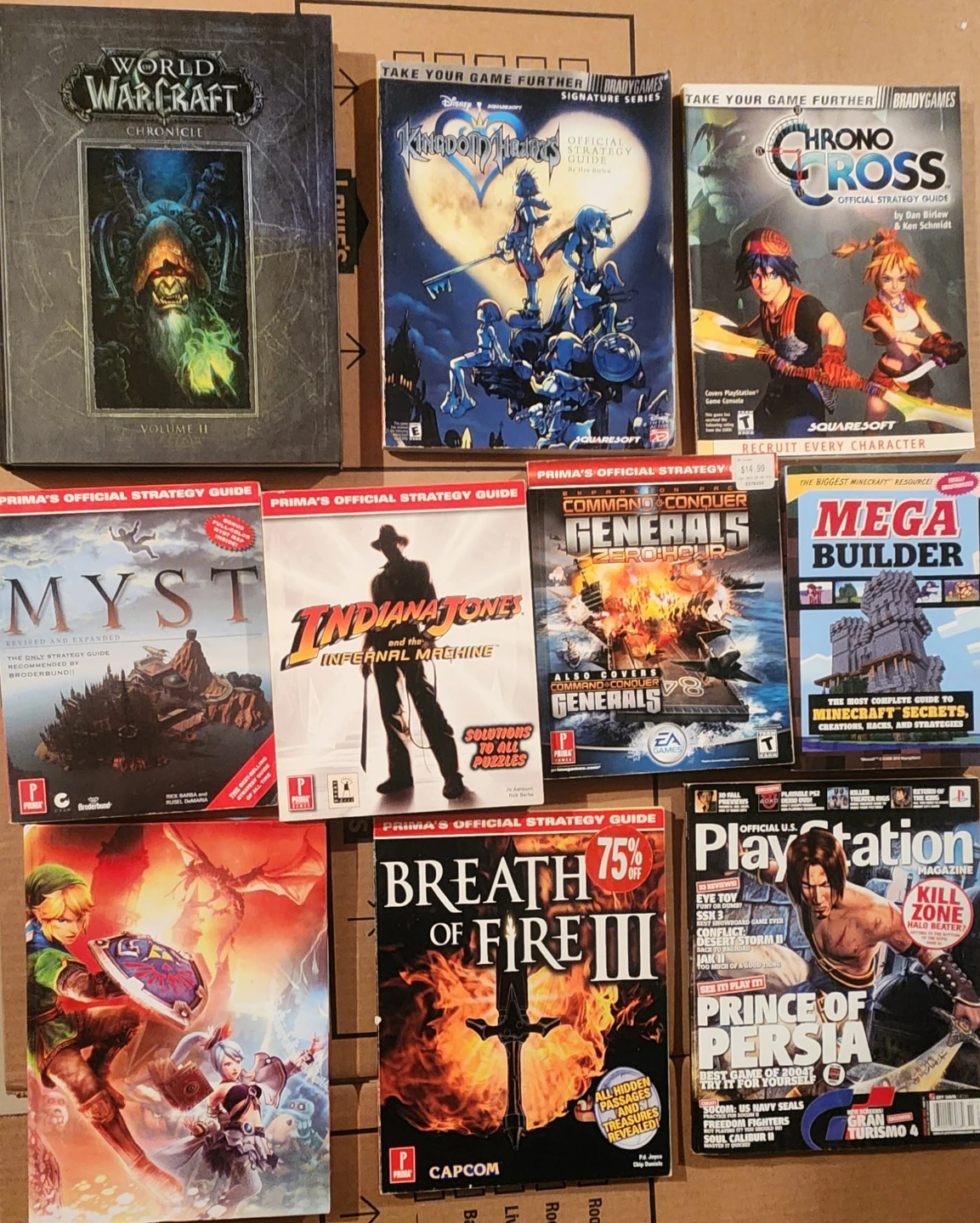 Collection of 12 Video Game Strategy Guides and Magazines